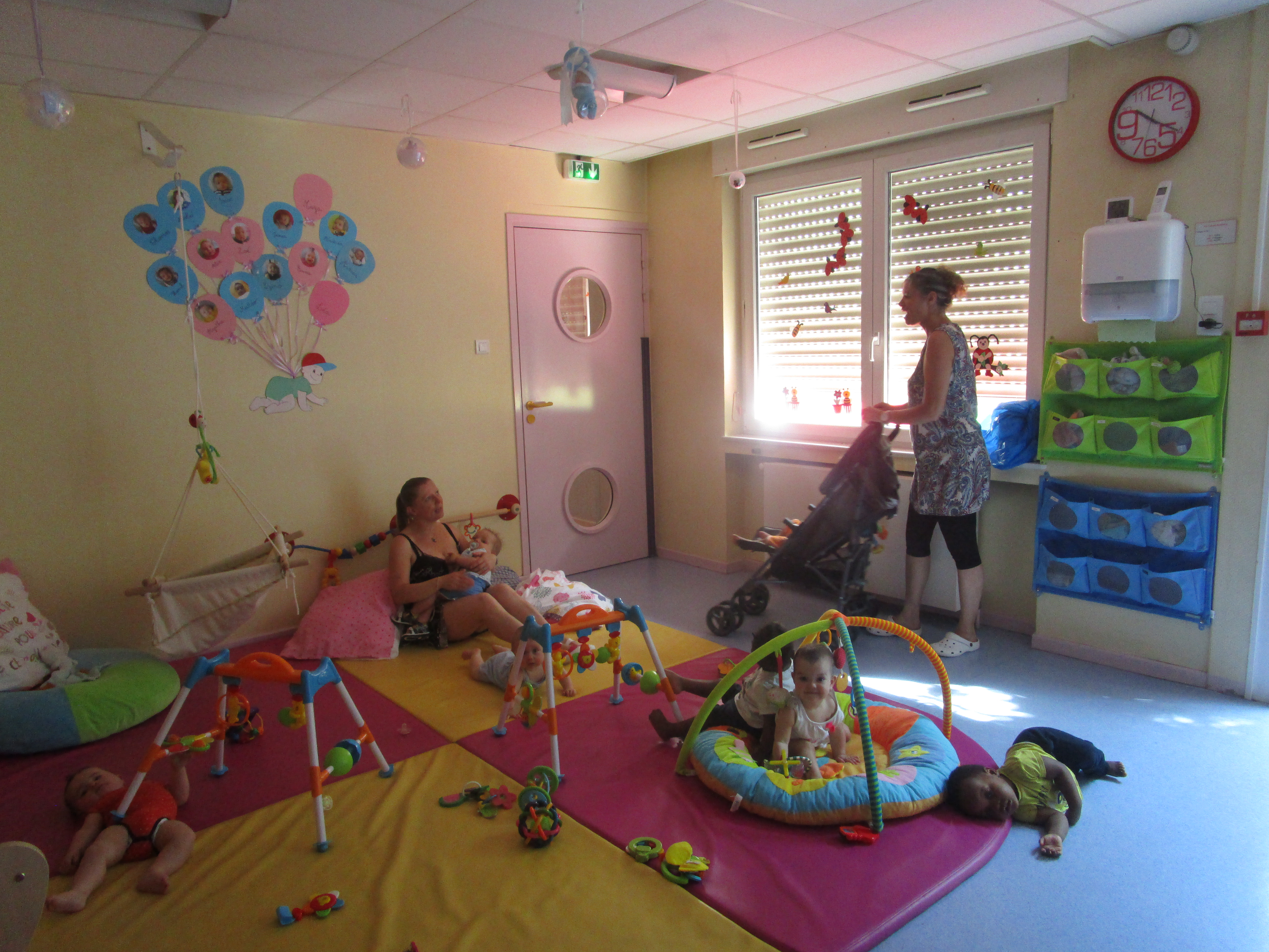 Salle d'activité bébé